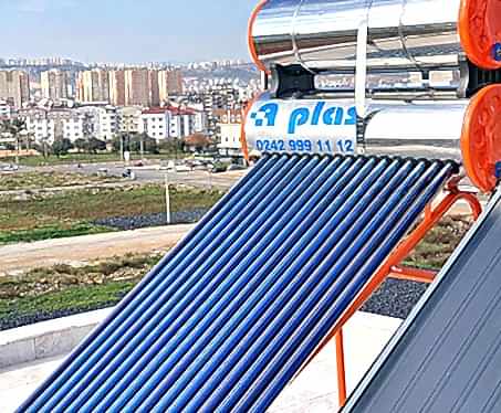 vakum tüplü krom gün ısı