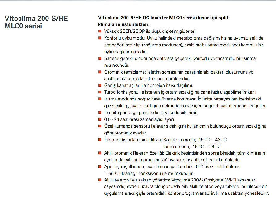 viesman split klima
